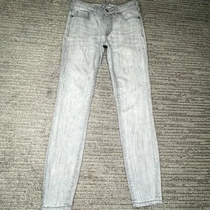 Pilcro Anthropologie Size 26 Girls Youth Jeans High Rise Skinny Denim Gray - Picture 1 of 11