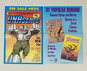 Póster promocional de tienda de cómics DNAgents Tales of Terror Alien Encounters Eclipse 1985 - Imagen 1 de 1
