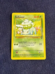 2000 Pokémon Bulbasaur Base Set 2 Unlimited 67/130 WOTC - Picture 1 of 2