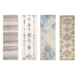Marlow Floor Rug Hallway Runner Washable Soft Plush Carpet Non Slip 180X60cm - Picture 1 of 51
