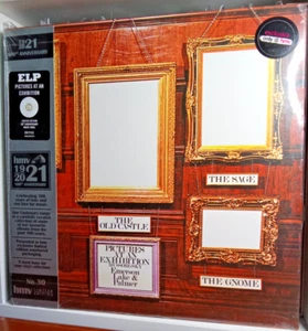 EMERSON LAKE & PALMER - PICTURES AT AN EXHIBITION 2021 HMV LP White NEW SEALED - Picture 1 of 5