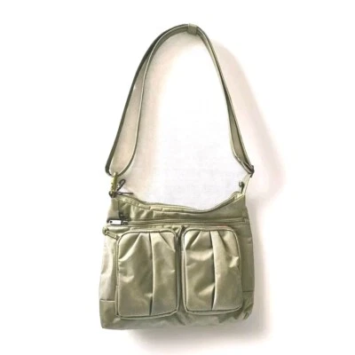 Travelon Cartera Antirrobo Bandolera Bolso de Hombro Taupe Viaje   Foto 1 de 4