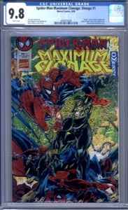 Spider-Man Maximum Clonage: Omega #1 CGC 9,8 Marvel Comics 1995 - Imagen 1 de 1