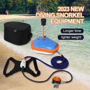 Q5 Scuba Diving Ventilator Equipment Tankless Underwater Rechargeable Snorkel - Picture 1 of 22