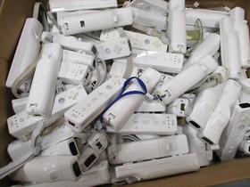 Nintendo Wii Controller OEM Official Defective/Broken Lot, Color & Motion