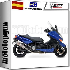 MIVV ESCAPE COMPLETO HOMNC OVAL YAMAHA T-MAX TMAX 500 2004 04 2005 05 2006 06 - Imagen 1 de 4