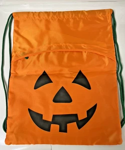 Thirty One ~ Saco de cincha naranja "Playful Pumpkin" ~ Nuevo en paquete - Imagen 1 de 9
