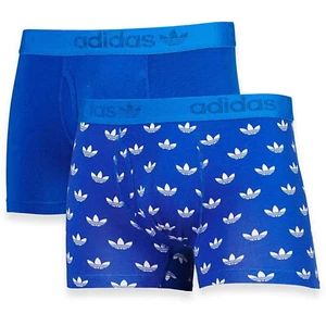 MENS ADIDAS ORIGINALS COMFORT FLEX COTTON TRUNKS 2 PACK BOXERS UK M,L NEW LAST 2 - Picture 1 of 1