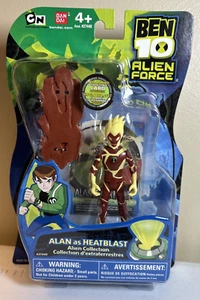 Ben 10 Alien Force Alien Collection 4” Action Figure Alan As HeatBlast New 2009 - Picture 1 of 8