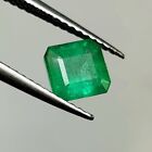 1.04 CT - Natural Emerald Nice Luster Green Gem Zambian Octagon Shape - 5115