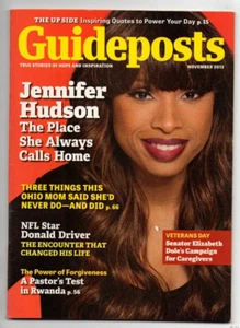 Guideposts Magazine November 2013 Jennifer Hudson Elizabeth Dole Donald Driver - Picture 1 of 4
