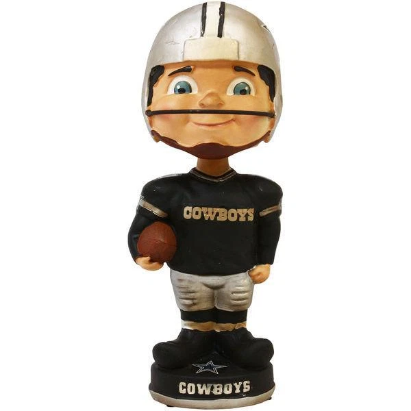 Camiseta deportiva azul de fútbol americano Bobblehead NFL clásica vintage de los Dallas Cowboys Foto 1 de 1