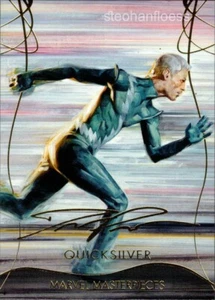 2020 Upper Deck Marvel Masterpieces #2 Quicksilver Gold Signature Parallel - Picture 1 of 1