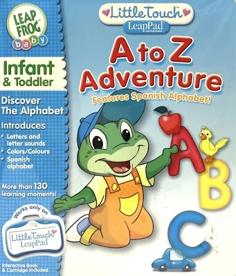 Little Touch Leap Pad  A - Z Adventures New in Package Features Spanish Alphabet - Image 1 of 4