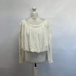 Free People Cherie Bubble Top. Ivory. XS. RRP £40 - Picture 1 of 5