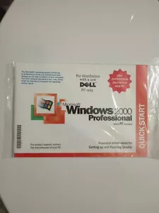 Dell Microsoft Windows 2000 Professional Reinstallation CD W2K+SP1 Sealed - Picture 1 of 3