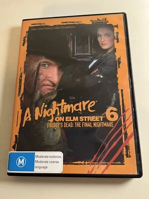 A Nightmare on Elm Street 6,Freddy’s Dead-Final Nightmare (DVD, 1991) Depp Cameo - image 1 of 4