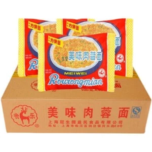 Chinese Food Snacks 冠生园美味肉蓉老方便面泡面 100g*10/20袋 - Picture 1 of 5