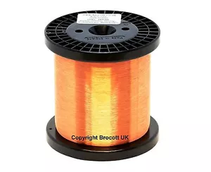 42 GAUGE GUITAR PICKUP WIRE, 42AWG MAGNET WIRE, COIL WIRE 1KG SPOOL - Picture 1 of 2
