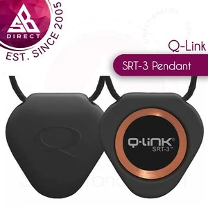 Q-Link SRT3 Dreieck Acryl Anhänger│Persönliches Energiesystem│Wasserdicht│Schwarz EXU - Bild 1 von 7