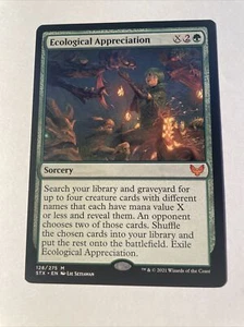 x1 Ecological Appreciation STX MTG 128/275 MYTHIC M/NM 1x - Picture 1 of 1