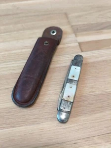 Altes Taschenmesser Solingen mit Original Etui Selten - Bild 1 von 8