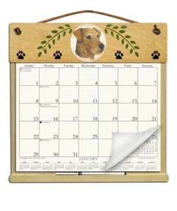 AIREDALE CALENDAR HOLDER - REFILLABLE EVERY YEAR! - Picture 1 of 1