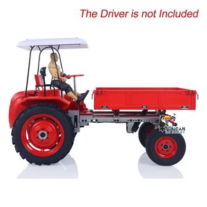 Tractor RC 1/10 T16 4*2 vehículo agrícola caja de cambios de 2 velocidades 540 bloqueo diferencial motor - Imagen 1 de 18