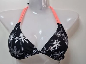 5071 Venice Beach, Push- Up Bikini Oberteil, Farbe: schwarz- weiß, Größe: 40 A/B - Bild 1 von 8