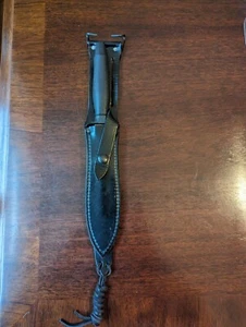 Gerber Mark 2 serial number 72794 serrated blade Black Sheath. Year born 1978 - Picture 1 of 10