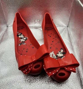 MELISSA STEAMBOAT WILLIE DISNEY ULTRAGIRL+MINNIE BALLERINAS 39EUR/8 USA Women’s - Picture 1 of 6