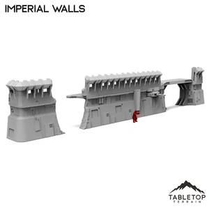 Imperial Walls - Imperial Base Builder - Compatible with Star Wars Legion - Picture 1 of 7