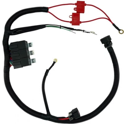 Car Power Cooling Dual Fan Upgrade Wire Harness Anti-rust Practical Assemblies - Image 1 of 4