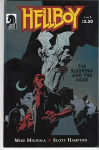 Hellboy 1 of 2 Dark Horse Comic The Sleeping and the Dead - Picture 1 of 2