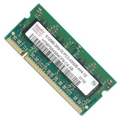 Hynix 512 MB DDR2 Ram SODIMM DDR2 PC2-4200 533 MHz 200-PIN Very Good - Image 1 of 2