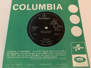 YARDBIRDS Little Games / Puzzles PSYCH JIMMY PAGE 1967 UK Columbia DB8165 VG - Picture 1 of 2
