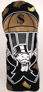 Bettinardi Mr Monopoly Mann Golf Driver Kopfbedeckung Fallschirm Regen Geld Bargeld - Bild 1 von 3