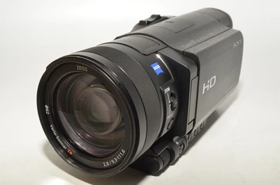 USEDSony HDR-CX900 Handycam Video Camera Black Excellent With Tracking Japan - Image 1 of 4