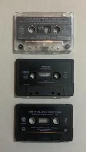 (3 Cassette Tapes Lot) The Williams Brothers, Milli Vanilli, & Paperboy Cassette - Imagen 1 de 10