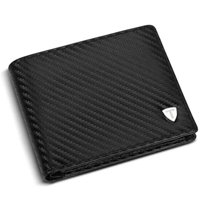 TEEHON Herren-Geldbörse mit Münzfach – TÜV-zertifiziert, RFID- und NFC-Schutz