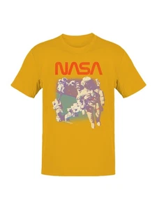 Officially Licensed NASA Astronaut Retro Spacewalk Men's T-shirt - Picture 1 of 6