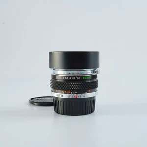 AS-IS OLYMPUS OM System F.Zuiko Auto-S 50mm F/1.8 Prime Lens - Picture 1 of 21