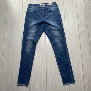 LOLA JEANS WOMEN'S BLUE DENIM ALEXA DAN HIGH-RISE SKINNY JEANS SIZE 27 / 2 - Picture 1 of 11