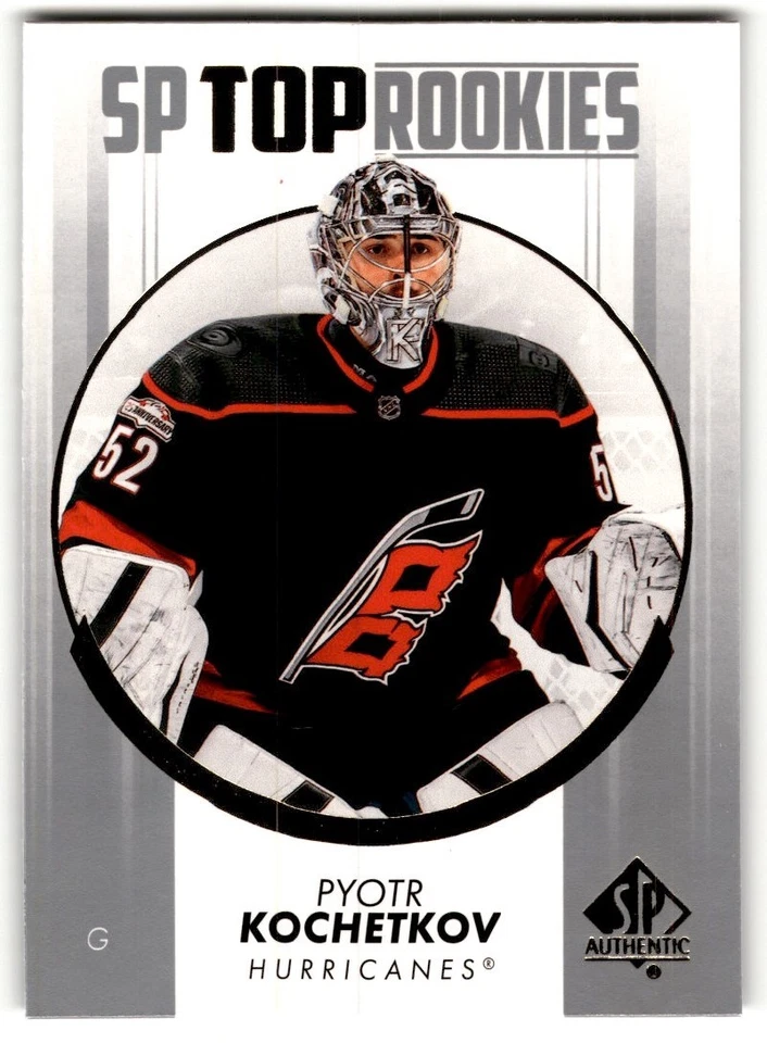 Pyotr Kochetkov 2022-23 SP Authentic Top Rookies #TR-29 Carolina Hurricanes - Image 1 of 2