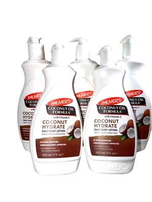 (5) Palmers Coconut Oil Formula Body Lotion For Dry Skin W/Vitamin E 17 oz 10% D - Image 1 of 4