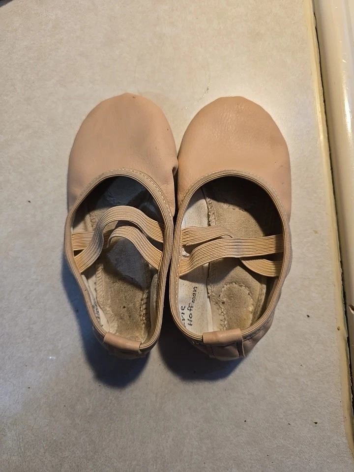 9 м ребенка ясельного возраста балерина обувь б/у - Изображение 1 из 2
