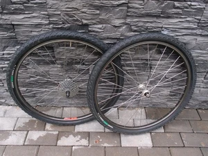 MTB wheels set 26 in Formula DX 23 by Mavic Shimano Deore DX FH-M650 HB-M650 - Picture 1 of 23