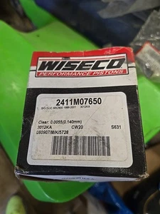NEW WEISCO SKIDOO MXZ600 PISTON 99-01 2411M07650 76.50 MM  - Picture 1 of 6