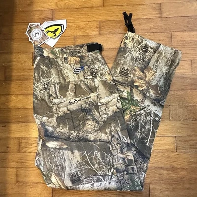 Shield Blocker Outdoors Realtree Edge S3 Fused Cotten Camo Hunting Pants XL New - Image 1 of 4