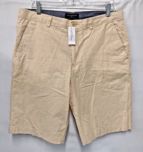 Neu mit Etikett Banana Republic Herrenshorts 34 orange gestreift Emerson Shorts 11 Zoll Freizeit - Bild 1 von 5